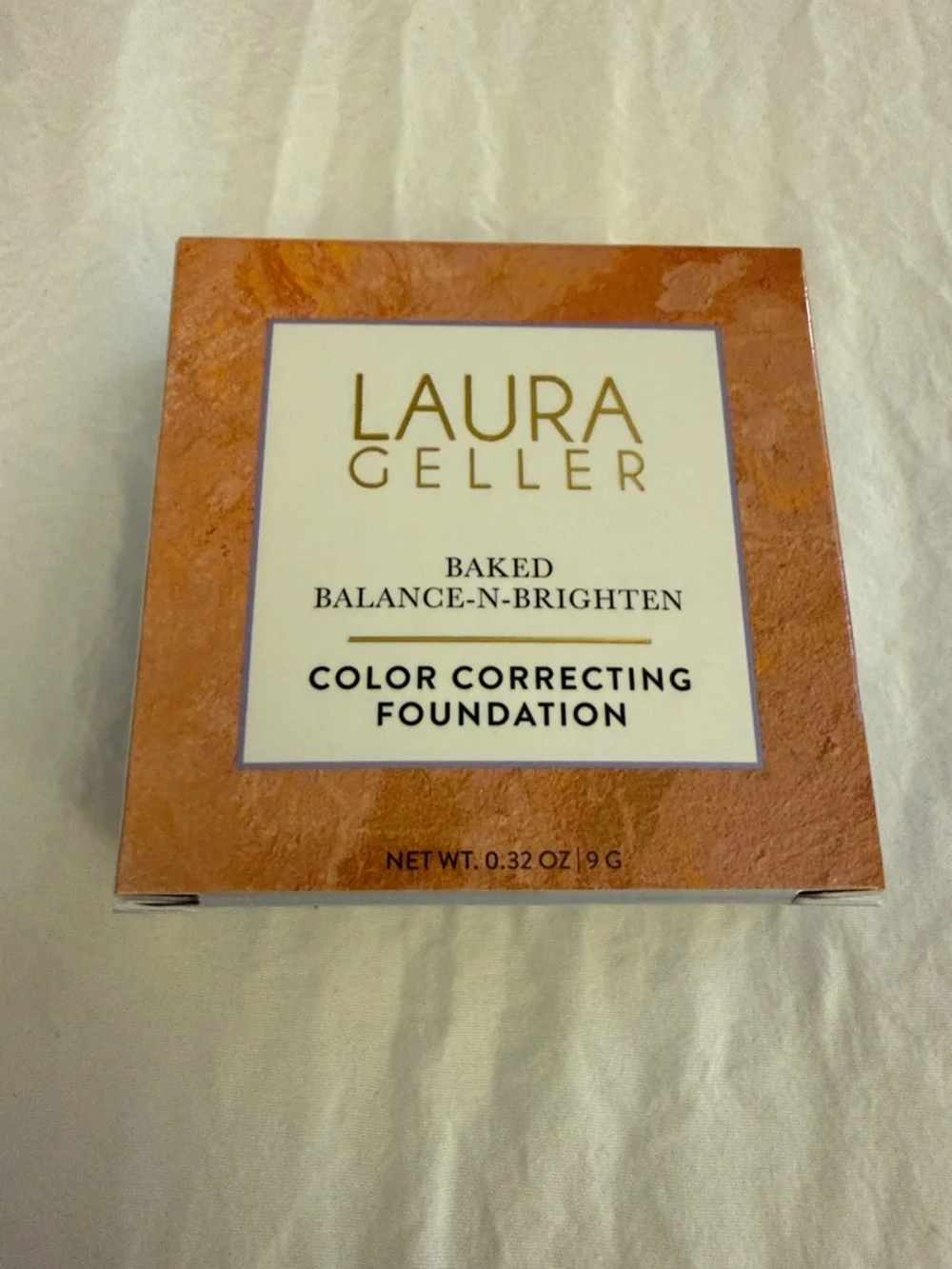 Laura Geller Baked Balance-N-Brighten Color Correcting Foundation in Fair NEW